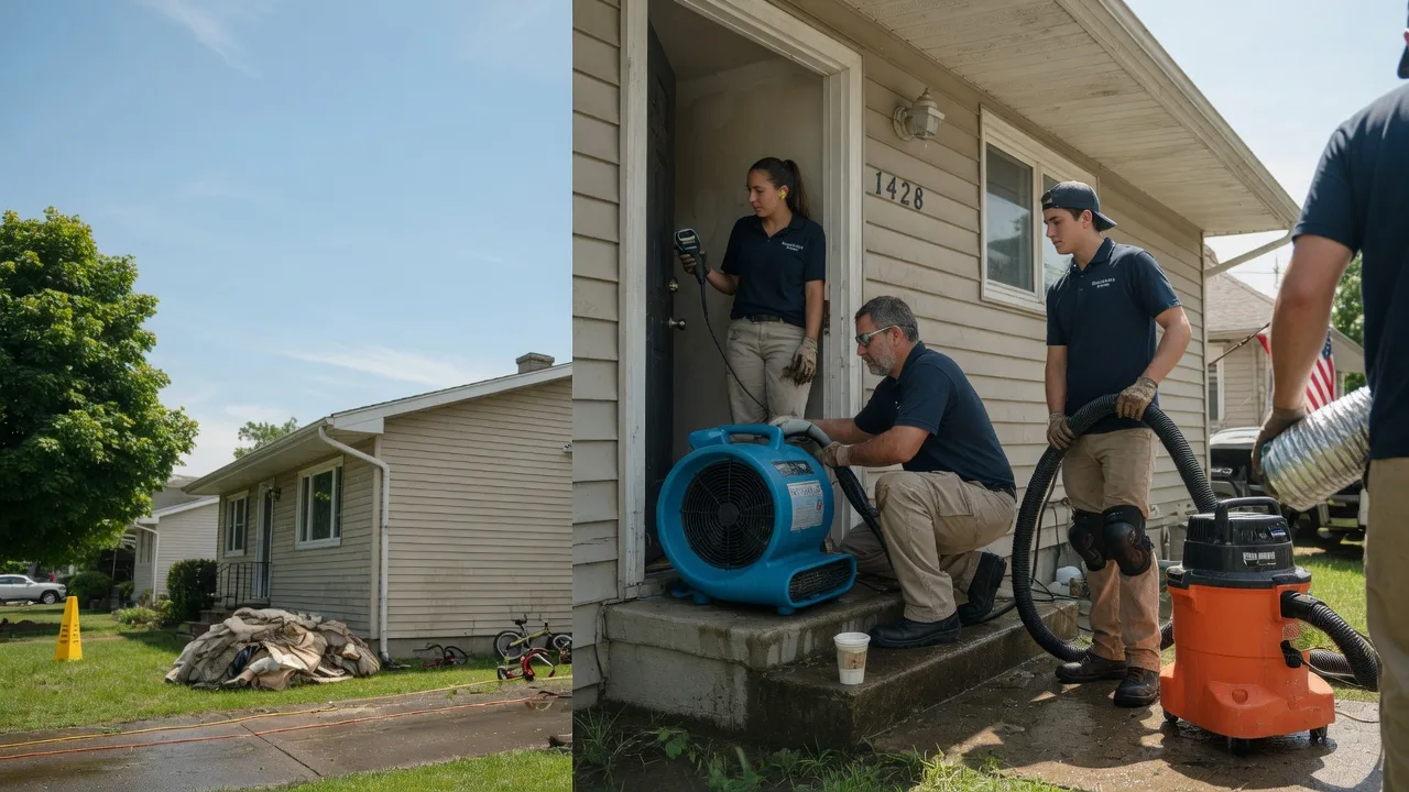 Water Damage Restoration in Baskin, LA near me